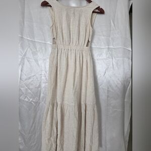 Sincerely Jules Soft Beige Maxi Dress